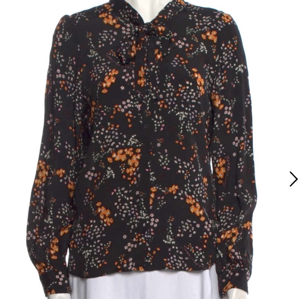 Zadig & Voltaire Floral Blouse S